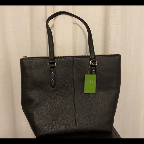 🆕 Kate Spade Black Larchmont Avenue Tote - Picture 6 of 6